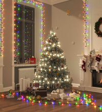 LED-Lichterkette mit 400 LEDs Mehrfarbig 13 m PVC