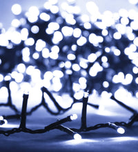 LED-Lichterkette mit 2000 LEDs Kaltweiß 45 m PVC