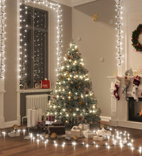 LED-Lichterkette mit 2000 LEDs Kaltweiß 45 m PVC