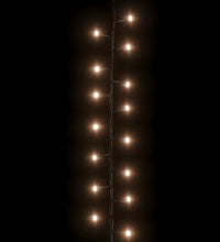 LED-Lichterkette mit 3000 LEDs Warmweiß 65 m PVC