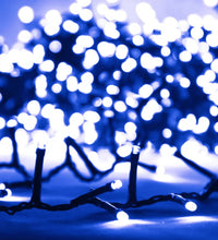 LED-Lichterkette mit 3000 LEDs Blau 65 m PVC