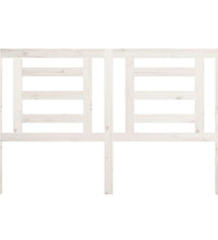Kopfteil Weiß 156x4x100 cm Massivholz Kiefer