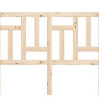 Bett-Kopfteil 205,5x4x100 cm Massivholz Kiefer