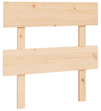 Bett-Kopfteil 78,5x3x81 cm Massivholz Kiefer