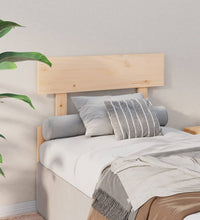 Bett-Kopfteil 78,5x3x81 cm Massivholz Kiefer