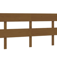 Kopfteil Honigbraun 154x3x81 cm Massivholz Kiefer