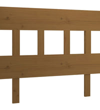 Kopfteil Honigbraun 78,5x3x81 cm Massivholz Kiefer