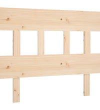 Bett-Kopfteil 103,5x3x81 cm Massivholz Kiefer