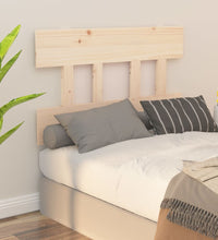 Bett-Kopfteil 103,5x3x81 cm Massivholz Kiefer