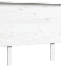 Kopfteil Weiß 94x6x82,5 cm Massivholz Kiefer