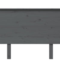Kopfteil Grau 104x6x82,5 cm Massivholz Kiefer