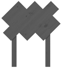 Kopfteil Grau 72,5x3x81 cm Massivholz Kiefer
