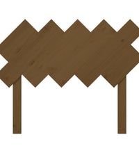 Kopfteil Honigbraun 104x3x80,5 cm Massivholz Kiefer