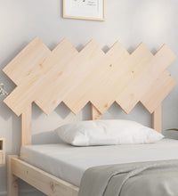 Bett-Kopfteil 122,5x3x80,5 cm Massivholz Kiefer
