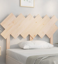 Bett-Kopfteil 122,5x3x80,5 cm Massivholz Kiefer