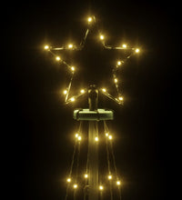 LED-Weihnachtsbaum Kegelform Warmweiß 108 LEDs 70x180 cm
