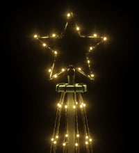LED-Weihnachtsbaum mit Erdnägeln Warmweiß 310 LEDs 300 cm