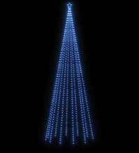 Weihnachtsbaum mit Erdnägeln Blau 732 LEDs 500 cm