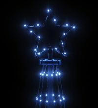 Weihnachtsbaum mit Erdnägeln Blau 732 LEDs 500 cm