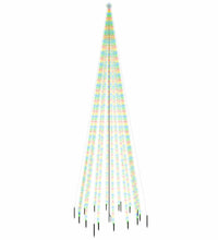 LED-Weihnachtsbaum mit Erdnägeln Mehrfarbig 1134 LEDs 800 cm