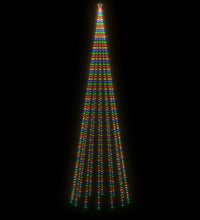 LED-Weihnachtsbaum mit Erdnägeln Mehrfarbig 1134 LEDs 800 cm