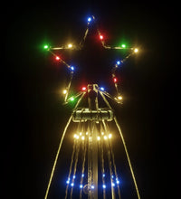 LED-Weihnachtsbaum mit Erdnägeln Mehrfarbig 1134 LEDs 800 cm