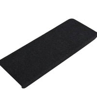 Stufenmatten Selbstklebend 15 Stk. 65x24,5x3,5 cm Schwarz