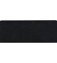 Stufenmatten Selbstklebend 15 Stk. 65x24,5x3,5 cm Schwarz