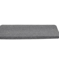 Stufenmatten Selbstklebend 15 Stk. 65x24,5x3,5 cm Grau