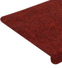 Stufenmatten Selbstklebend 15 Stk. 65x24,5x3,5 cm Rot