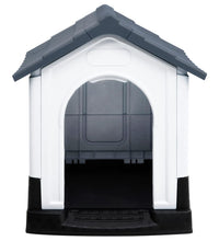 Hundehütte Grau 57x68x66 cm Polypropylen