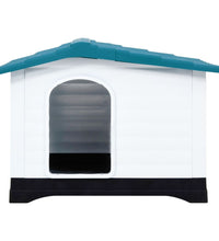 Hundehütte Blau 90,5x68x66 cm Polypropylen