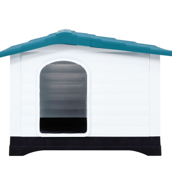 Hundehütte Blau 90,5x68x66 cm Polypropylen