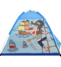Spielzelt mit 250 Bällen Blau 120x120x90 cm