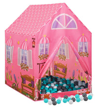 Kinder-Spielzelt mit 250 Bällen Rosa 69x94x104 cm