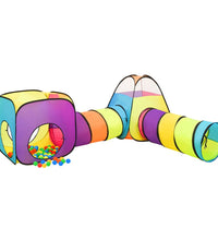 Spielzelt mit 250 Bällen Mehrfarbig 190x264x90 cm