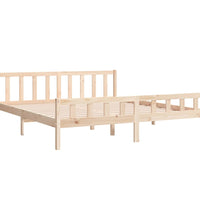 Massivholzbett ohne Matratze 160x200 cm