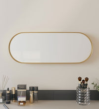 Wandspiegel Golden 15x40 cm Oval