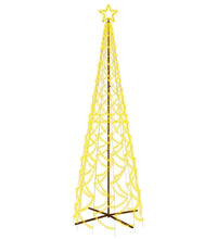 LED-Weihnachtsbaum Kegelform Warmweiß 500 LEDs 100x300 cm