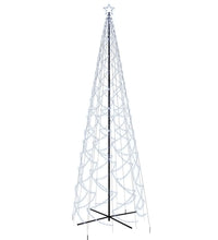 LED-Weihnachtsbaum Kegelform Kaltweiß 1400 LEDs 160x500 cm