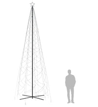 LED-Weihnachtsbaum Kegelform Kaltweiß 1400 LEDs 160x500 cm