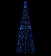 LED-Weihnachtsbaum Kegelform Blau 1400 LEDs 160x500 cm