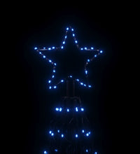 LED-Weihnachtsbaum Kegelform Blau 1400 LEDs 160x500 cm