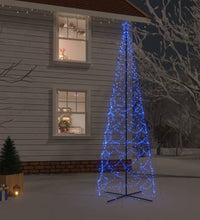 LED-Weihnachtsbaum Kegelform Blau 1400 LEDs 160x500 cm