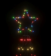 LED-Weihnachtsbaum Kegelform Mehrfarbig 1400 LEDs 160x500 cm