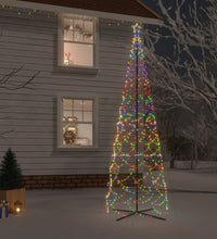 LED-Weihnachtsbaum Kegelform Mehrfarbig 1400 LEDs 160x500 cm
