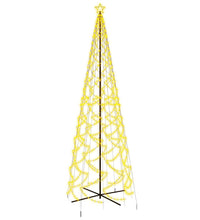 LED-Weihnachtsbaum Kegelform Warmweiß 1400 LEDs 160x500 cm