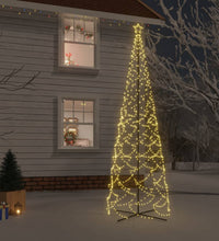 LED-Weihnachtsbaum Kegelform Warmweiß 1400 LEDs 160x500 cm