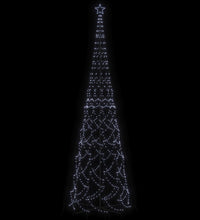 LED-Weihnachtsbaum Kegelform Kaltweiß 3000 LEDs 230x800 cm