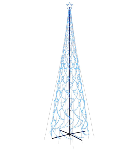 LED-Weihnachtsbaum Kegelform Blau 3000 LEDs 230x800 cm